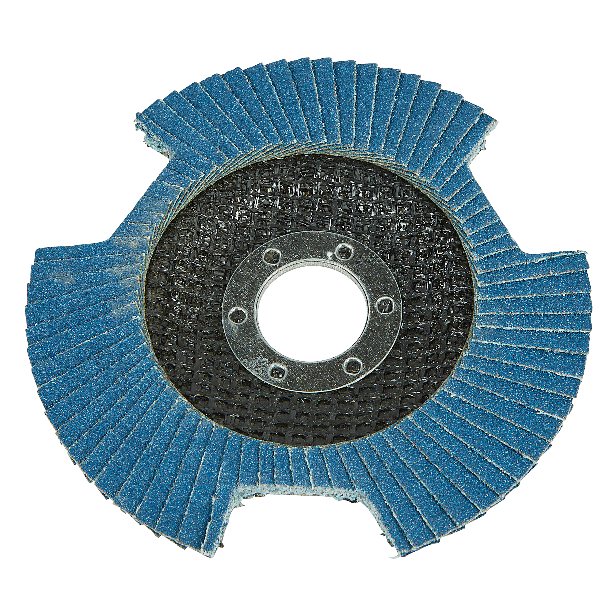 Klutch Zirconium Vision Flap Disc, 4-1/2in. x 7/8in., 120 Grit, Type 29